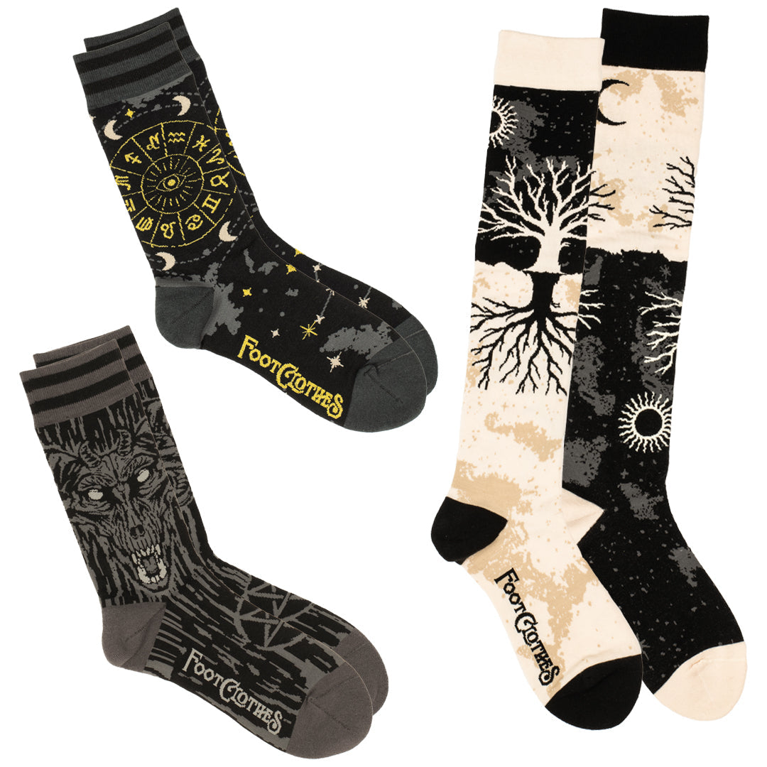Occult Sock Pack | 3 Designs