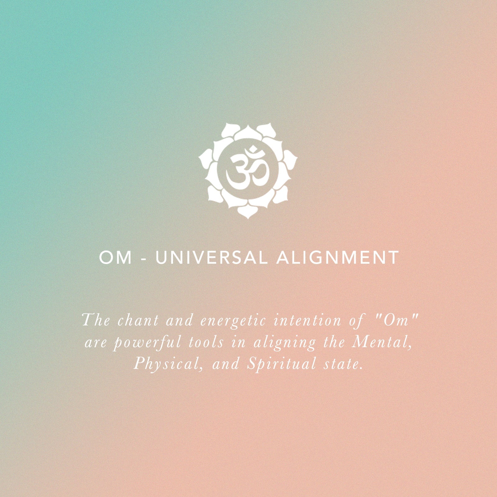 Om Namaste Bracelet