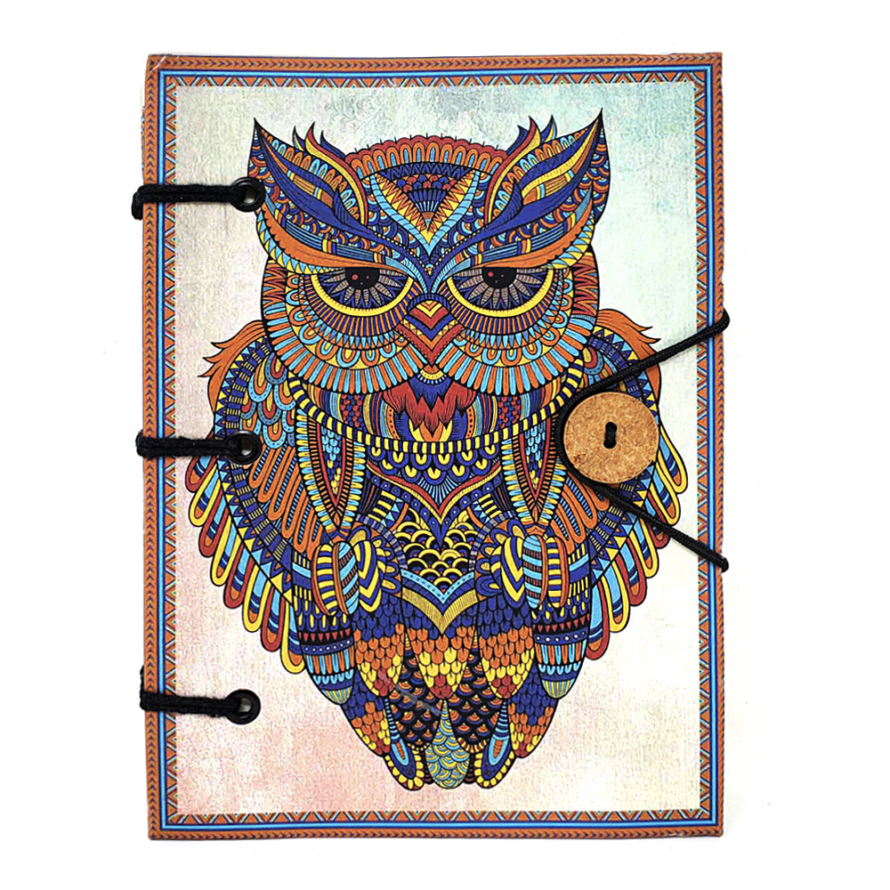 Owl Printed Hardcover Journal