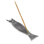 Owl Metal Incense Stick Holder