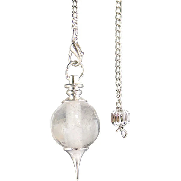 Clear Quartz Pendulum