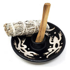Peruvian Ceramic Gecko Bowl