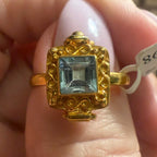 Poison Ring | Sterling Silver & Gold Vermeil Secret Locket Ring