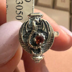 Poison Ring | Sterling Silver & Gold Vermeil Secret Locket Ring