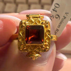 Poison Ring | Sterling Silver & Gold Vermeil Secret Locket Ring