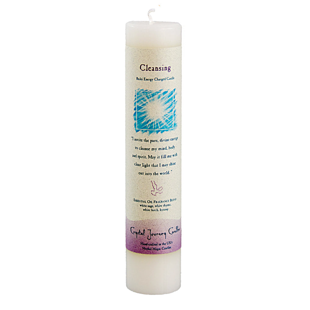 Reiki Herbal Pillar Candle Cleansing