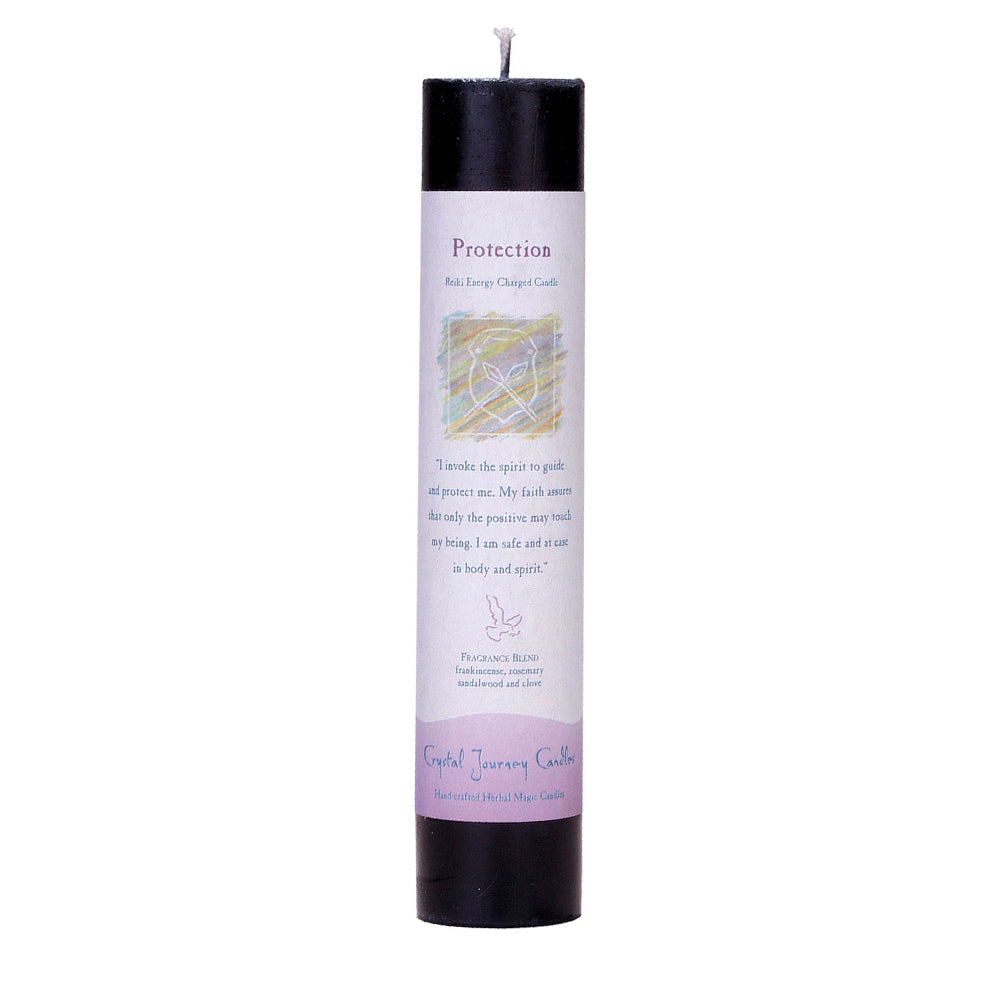 Reiki Herbal Pillar Candle Protection