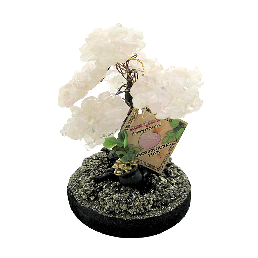 Rose Quartz Crystal Tree