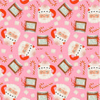 Santa Mugs Skater Skirt