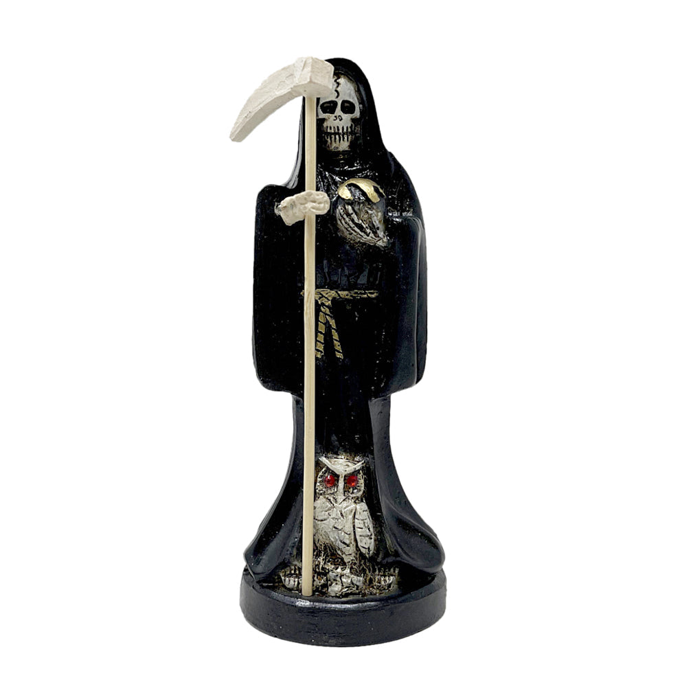 Santa Muerte Statue 6" - Black