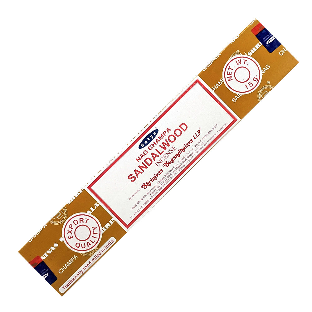 Satya Nag Champa Sandalwood Incense Sticks 15g