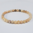 Moonstone Round Bead Bracelet - The Traveler's Stone