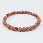 Goldstone Round Bead Bracelet - Stone of Earthly Spirit Connection