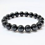 Green Goldstone Round Bead Bracelet