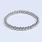 Stainless Steel Round Bead Bracelet "Pop"  - Fun Accent