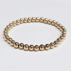 Stainless Steel Round Bead Bracelet "Pop"  - Fun Accent