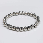 Stainless Steel Round Bead Bracelet "Pop"  - Fun Accent