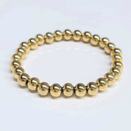 Stainless Steel Round Bead Bracelet "Pop"  - Fun Accent