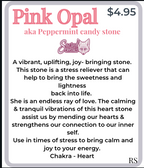 Rough Pink Opal – Raw Stone from Peru