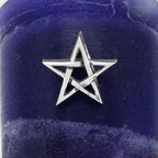 Tiny Pentagram Pendant Handmade - 925 Sterling Silver
