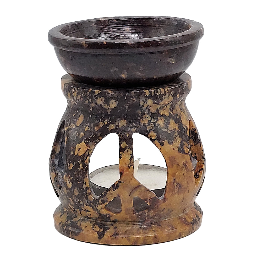 Peace Soapstone Aroma Lamp