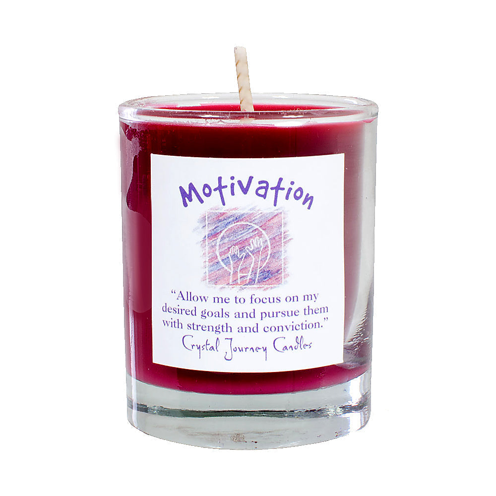 Soy Herbal Filled Votive - Motivation
