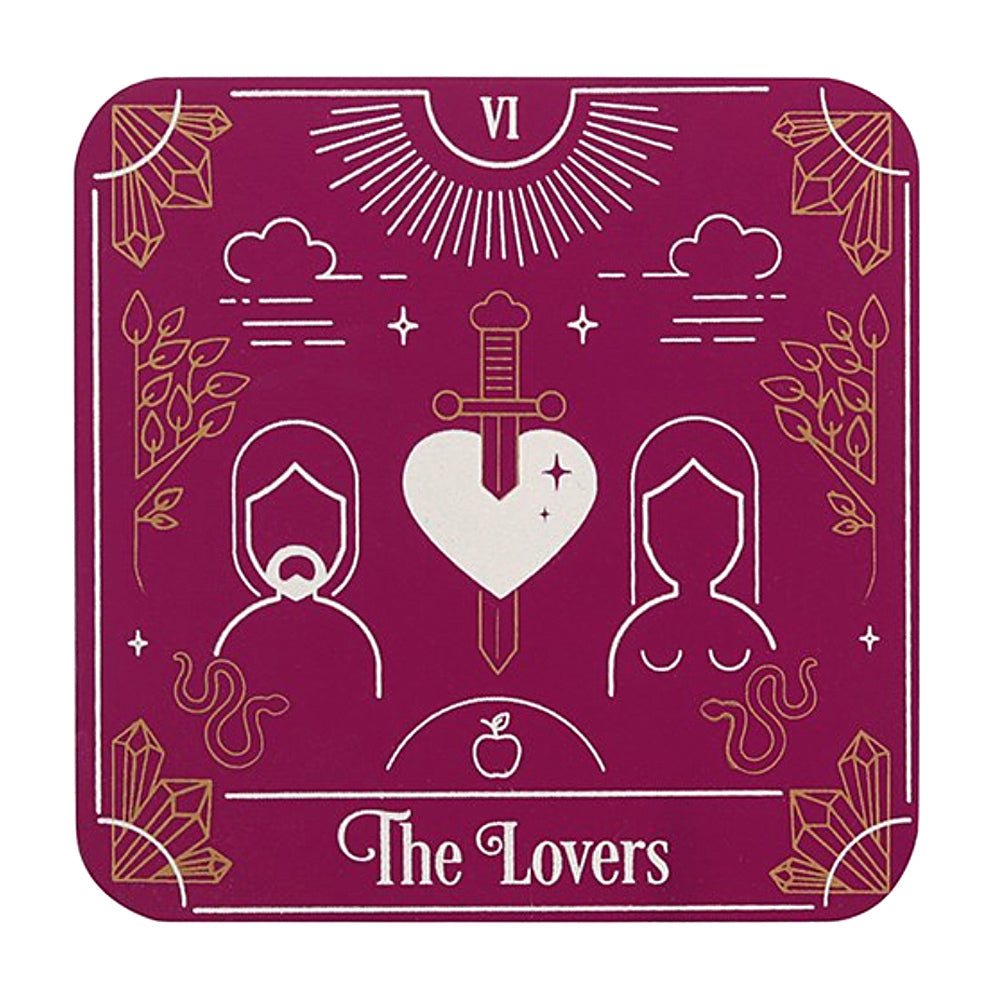 Tarot Card Coaster Set
