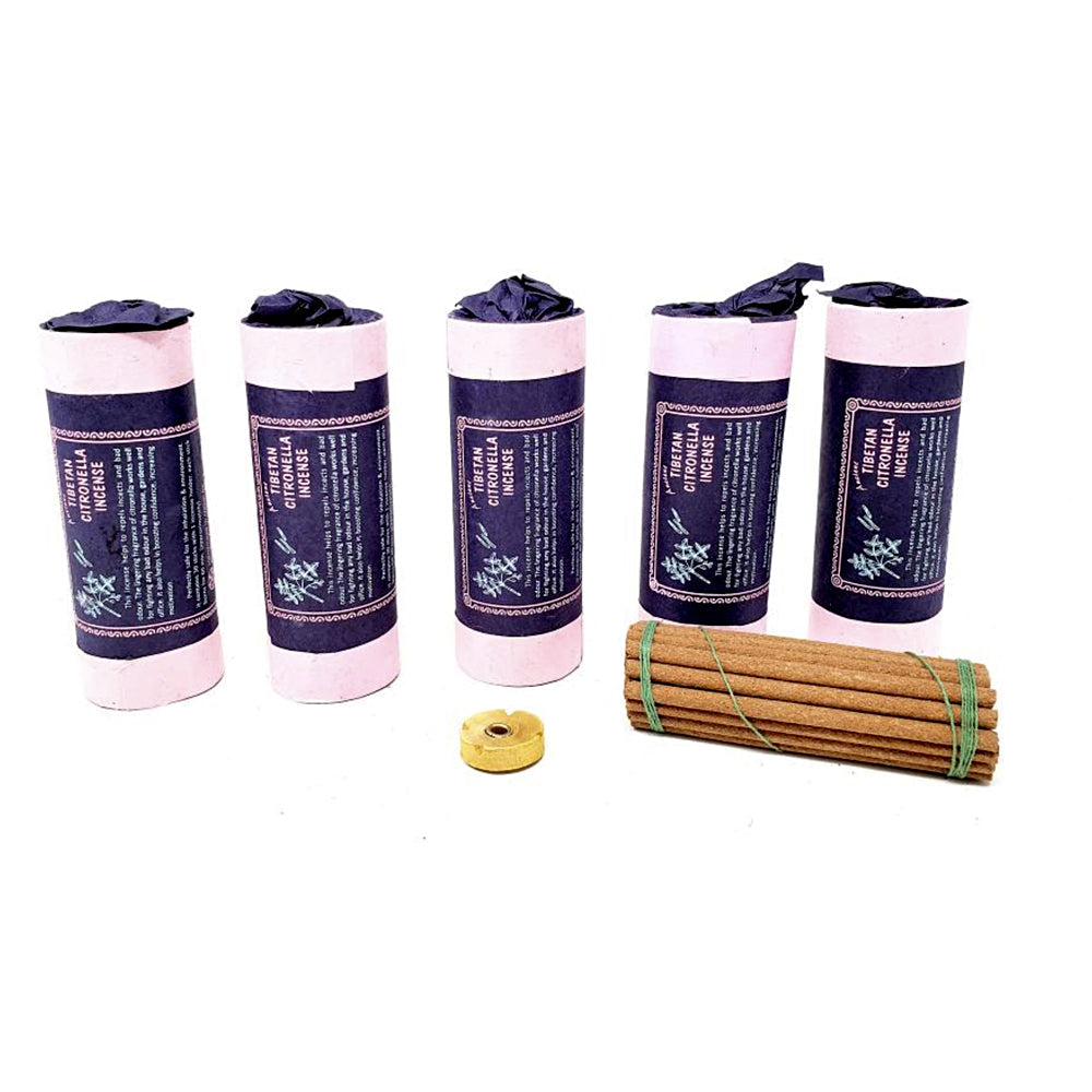 Ancient Tibetan Citronella Incense (30 stick) 4.5"