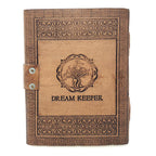 Tree of Life with Celtic Knots Leather Journal with Latch Closure
