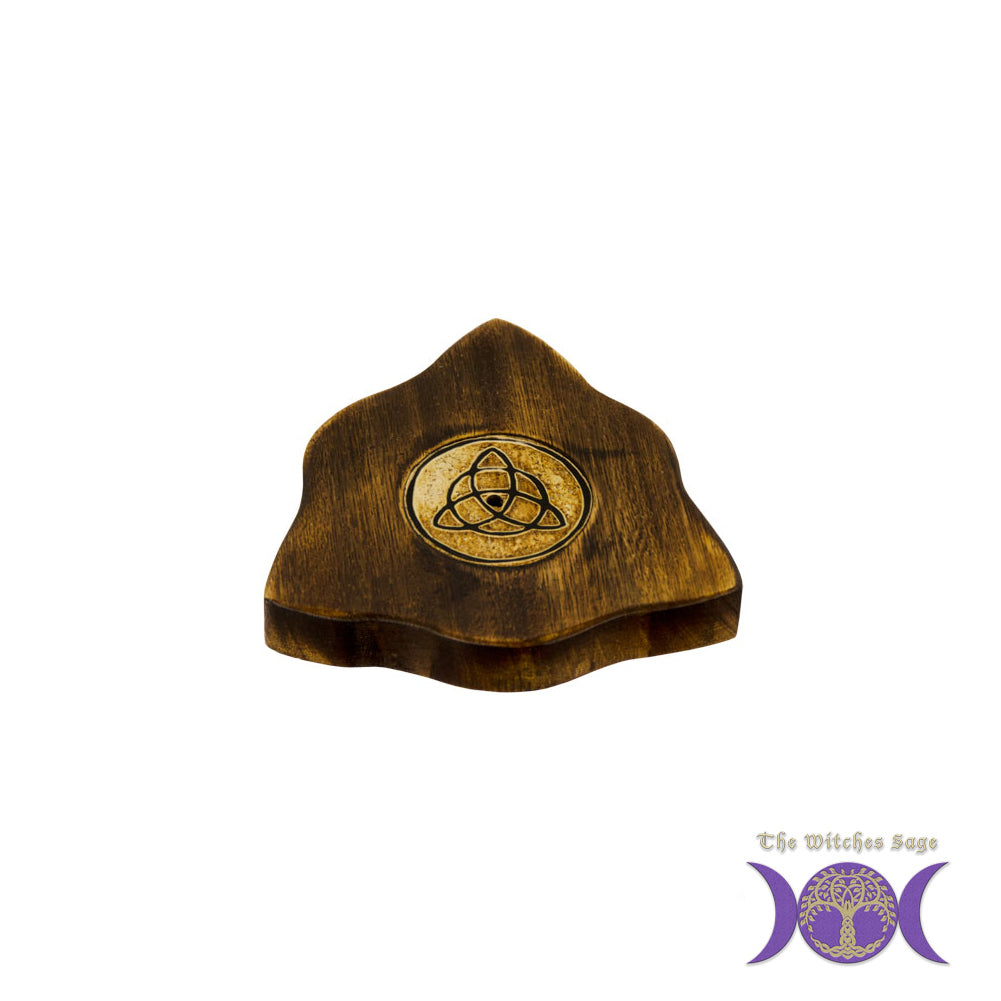 Trinity Wooden Incense Burner