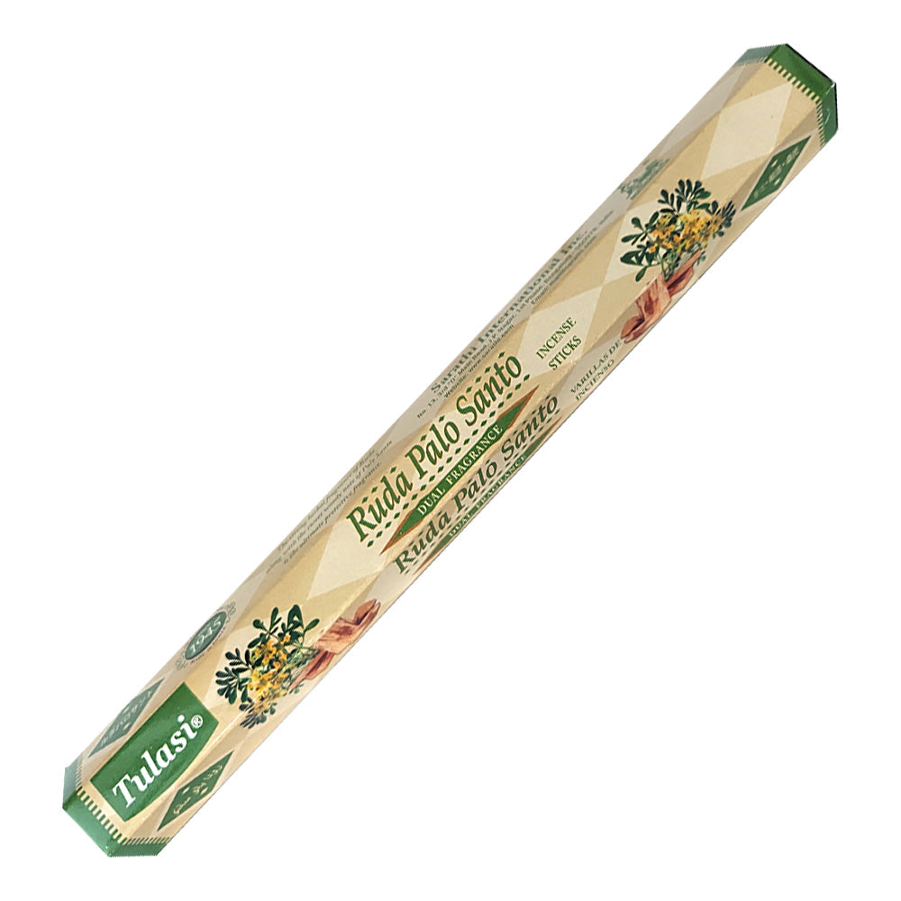 Tulasi Ruda Palo Santo Dual Fragrance Incense Sticks