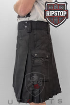 Utility Kilt – Ultimate Ripstop, Black