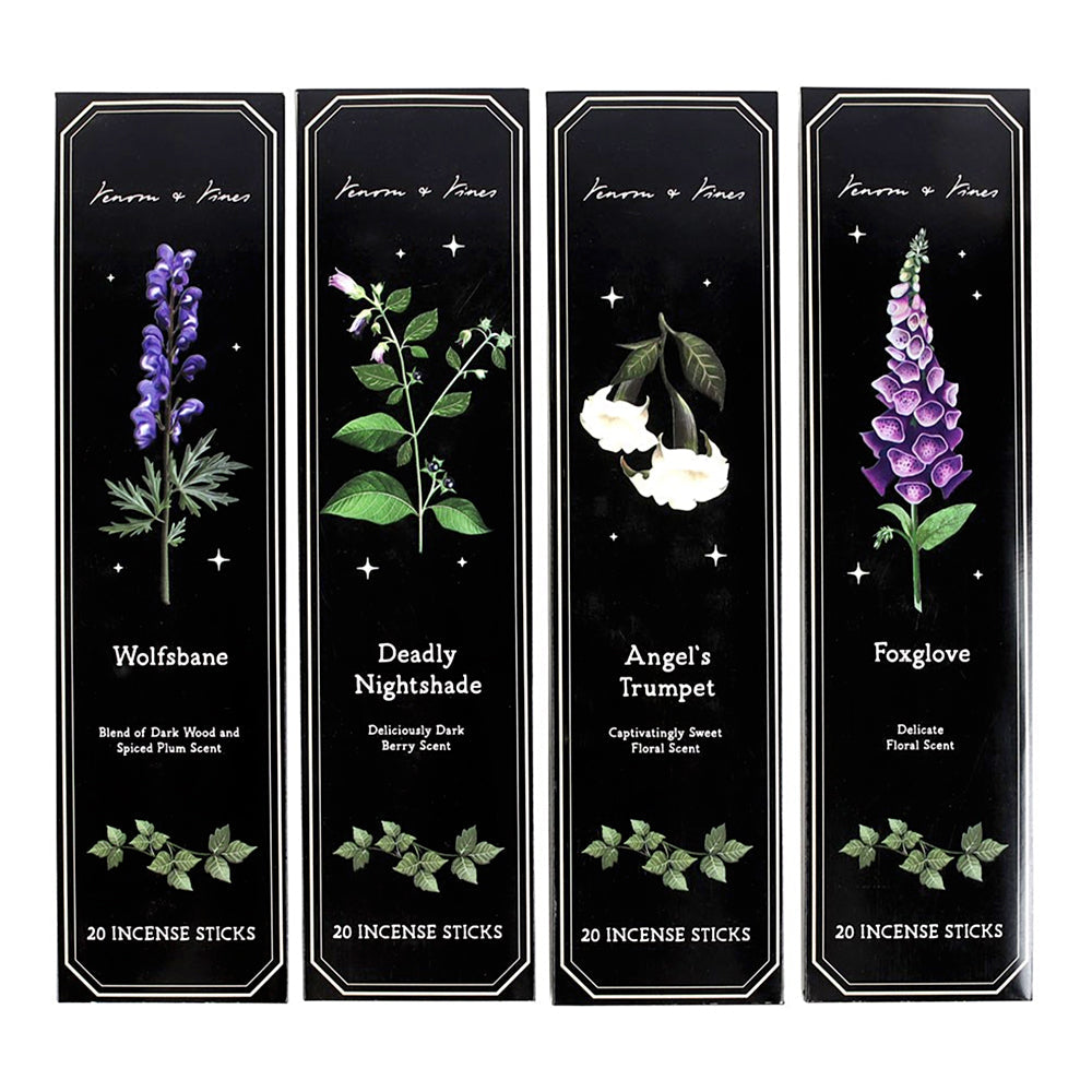 Venom & Vines  - Library Of Poisonous Plants Incense Sticks