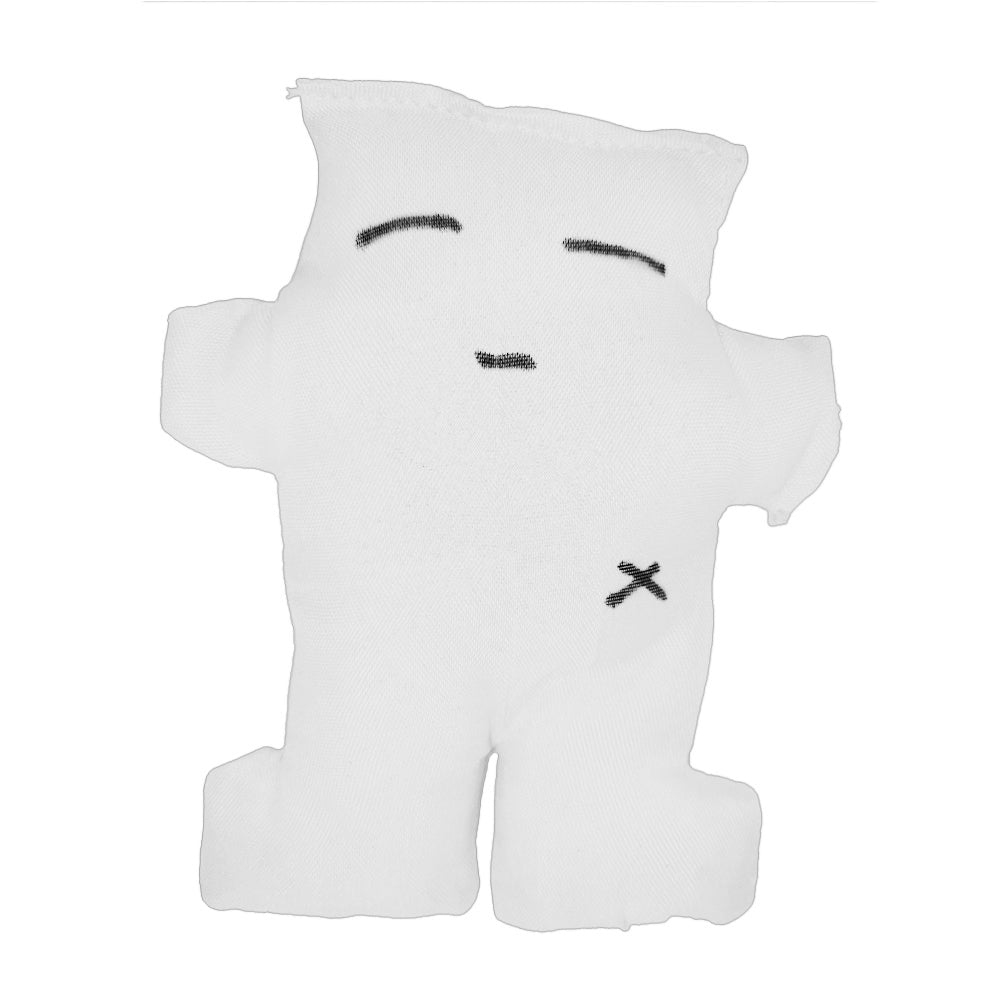 White Voodoo Doll 5"
