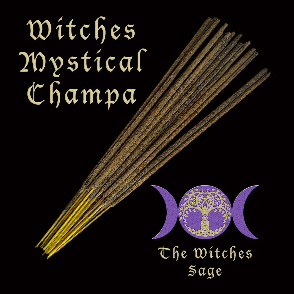 Witches Mystical Champa Incense Sticks - 40 Sticks (Masala)