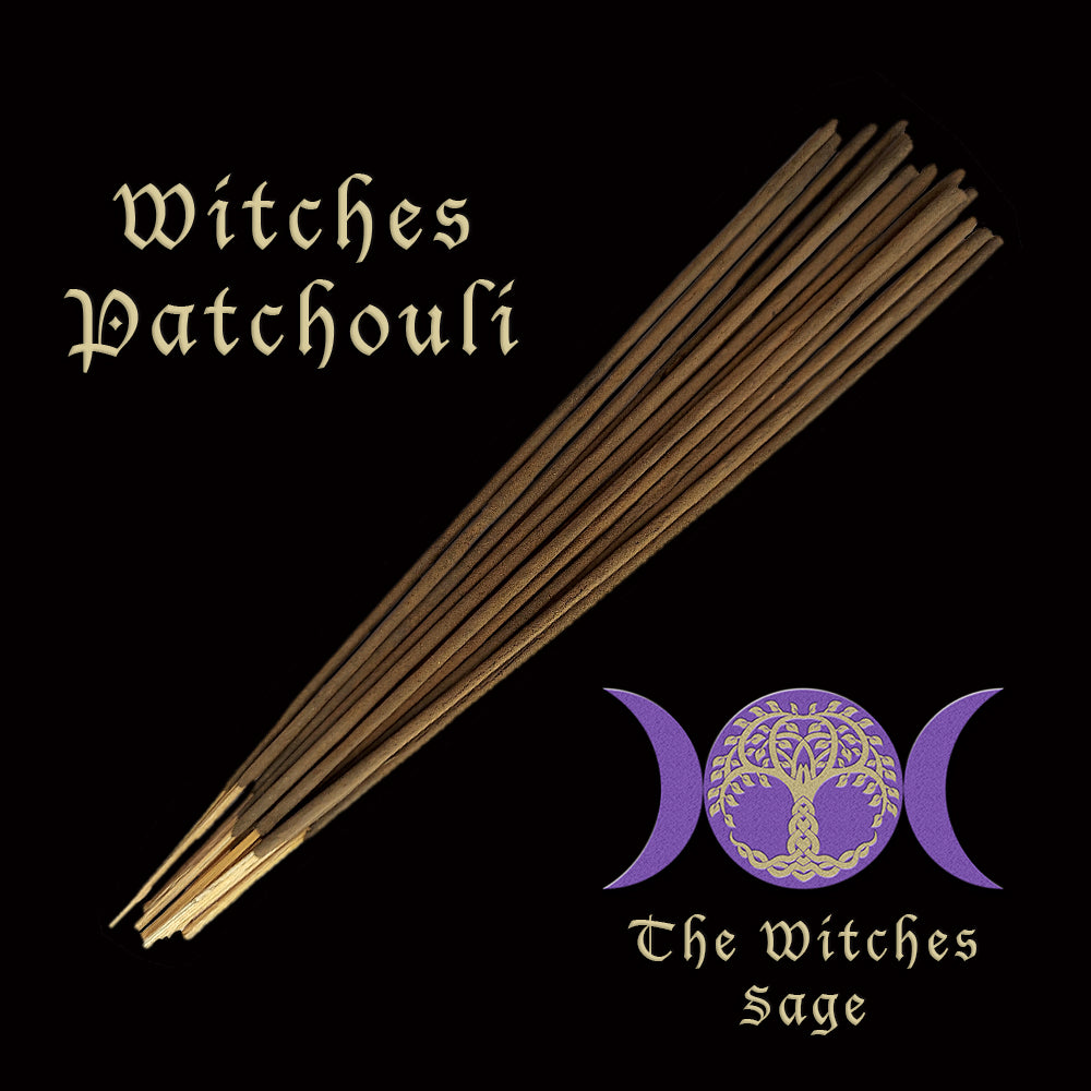 Witches Patchouli Incense Sticks - 40 Sticks (Masala)