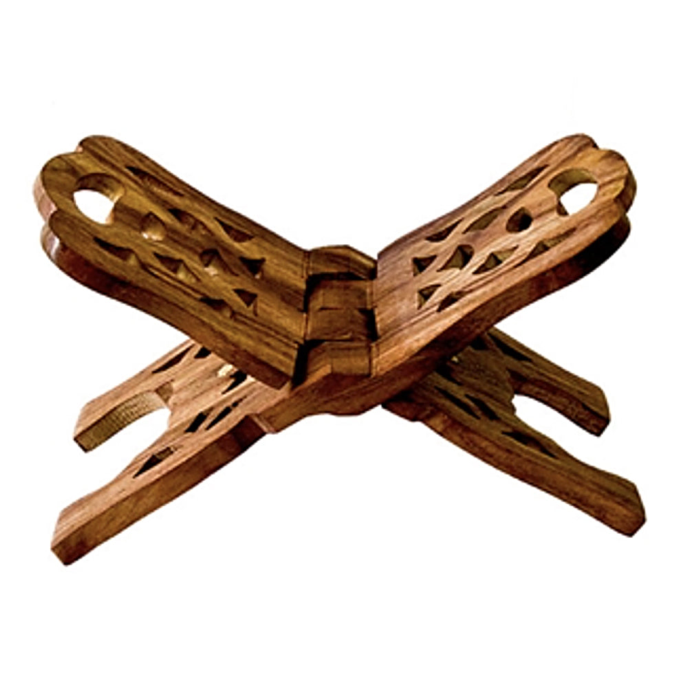 Wooden Book Holder - W/Handle 10"