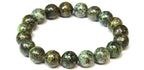 African Turquoise Round Bead Bracelet - Positive Life Changes