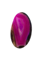 Agate Slice Crystal Fridge Magnet