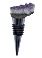 Amethyst Crystal Cluster Wine Stopper
