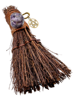 Amethyst Cinnamon Witch's Broom