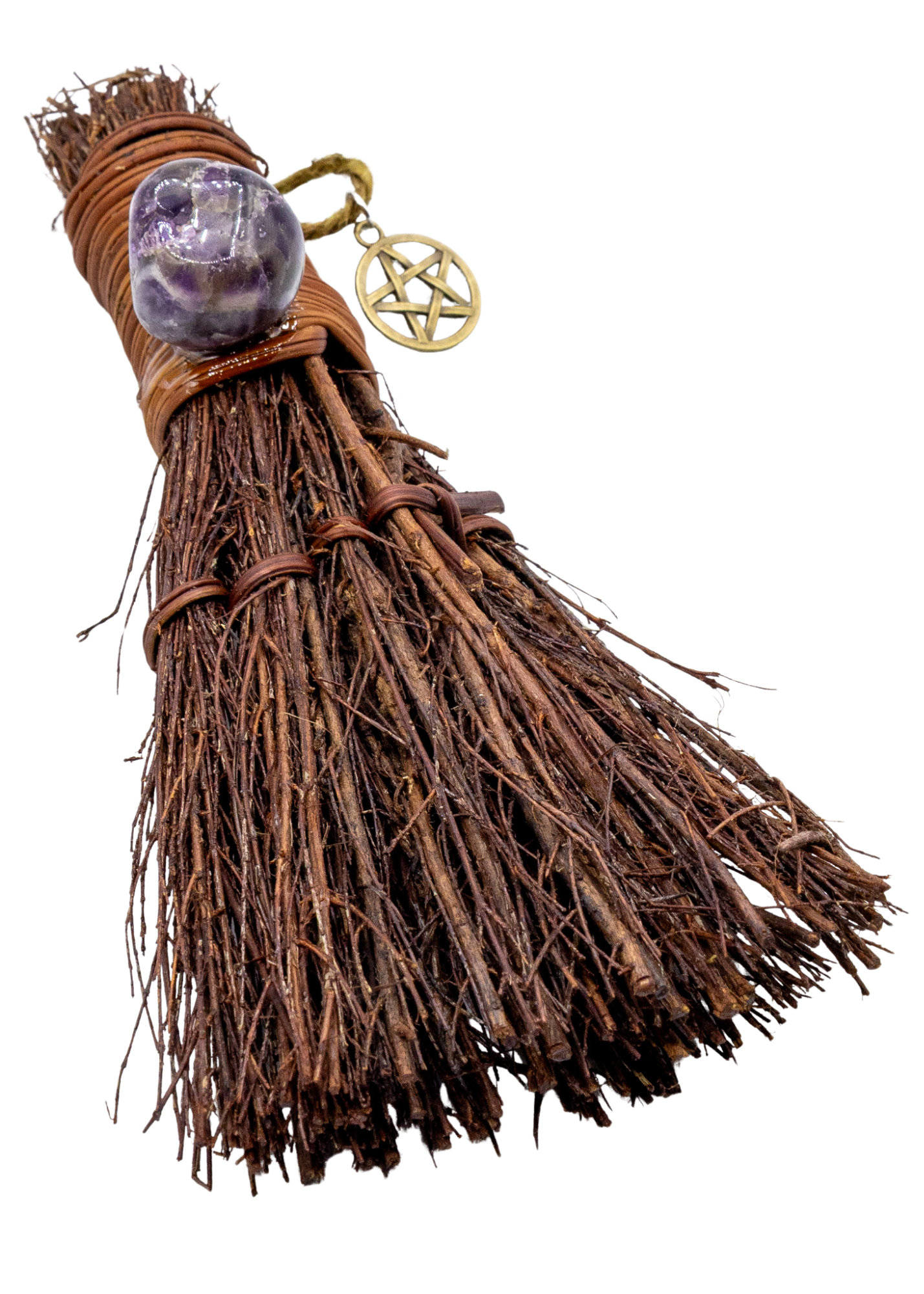 Amethyst Cinnamon Witch's Broom
