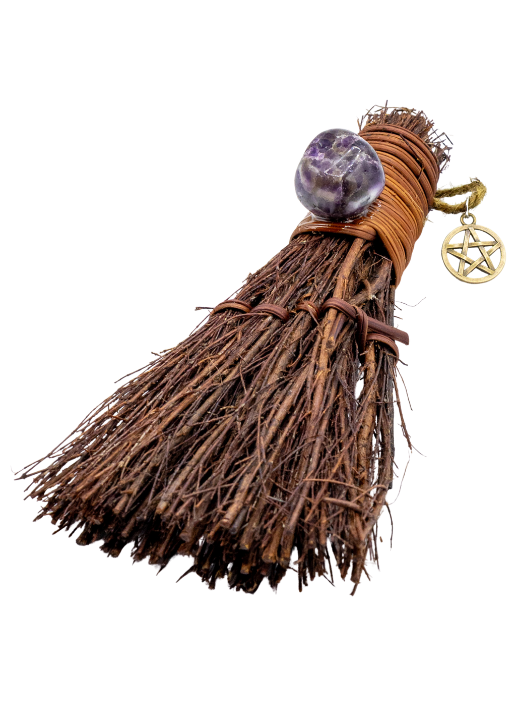 Amethyst Cinnamon Witch's Broom