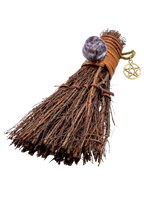 Amethyst Cinnamon Witch's Broom