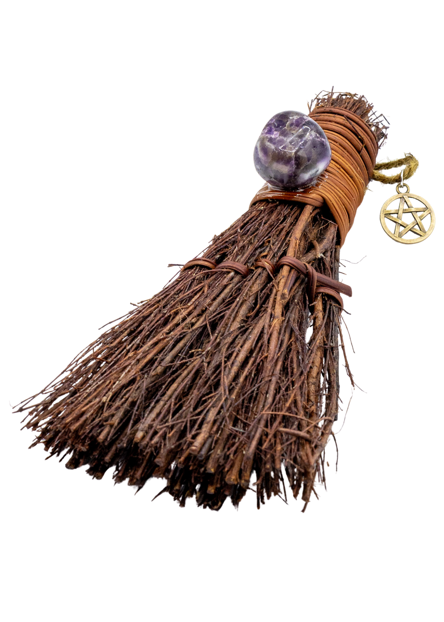 Amethyst Cinnamon Witch's Broom