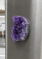 Amethyst Cluster Crystal Fridge Magnet