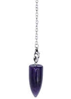 Amethyst Tear Drop Pendulum
