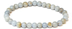 Angelite Round Bead Bracelet - Divine Communication