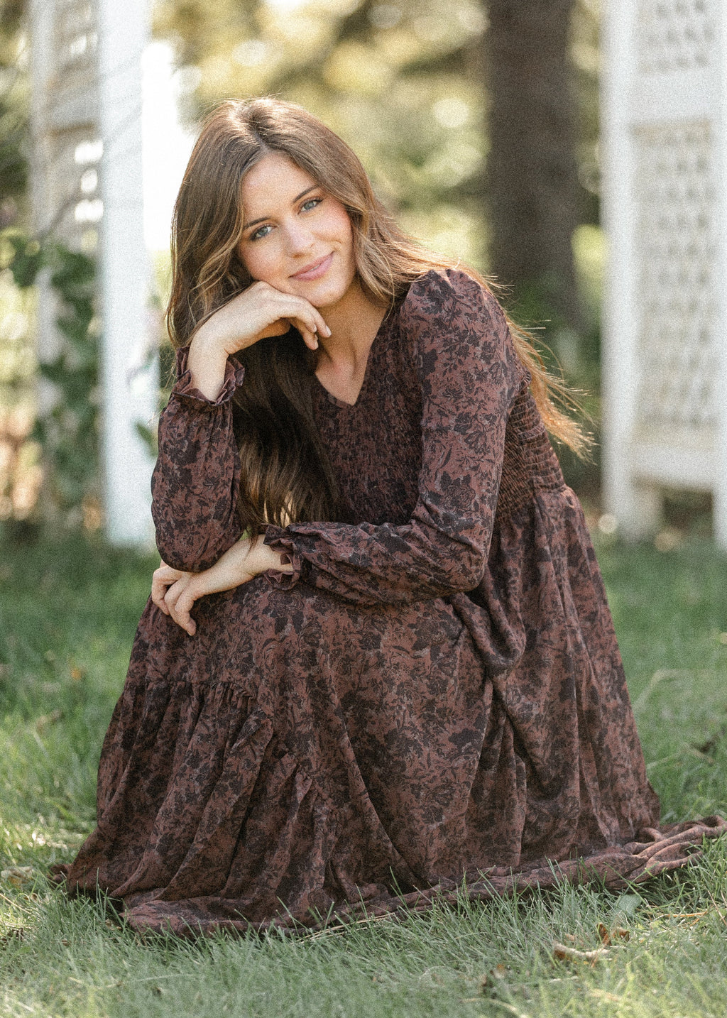 Aurora Smocked Maxi Dress