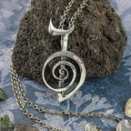 Reiki Cho Ku Rei Symbol Pendant, Handmade